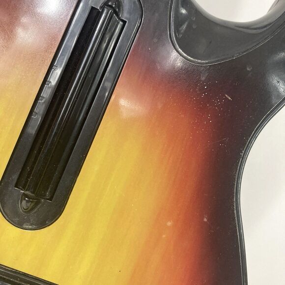 RedOctane GuitarHero PS3 Wireless Sunburst (95457805) 95451.805 Strap/Battery Co - Picture 5 of 10